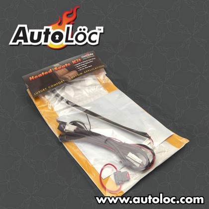 Autoloc Carbon Fiber Heated Seat Kit Individual - Click Image to Close